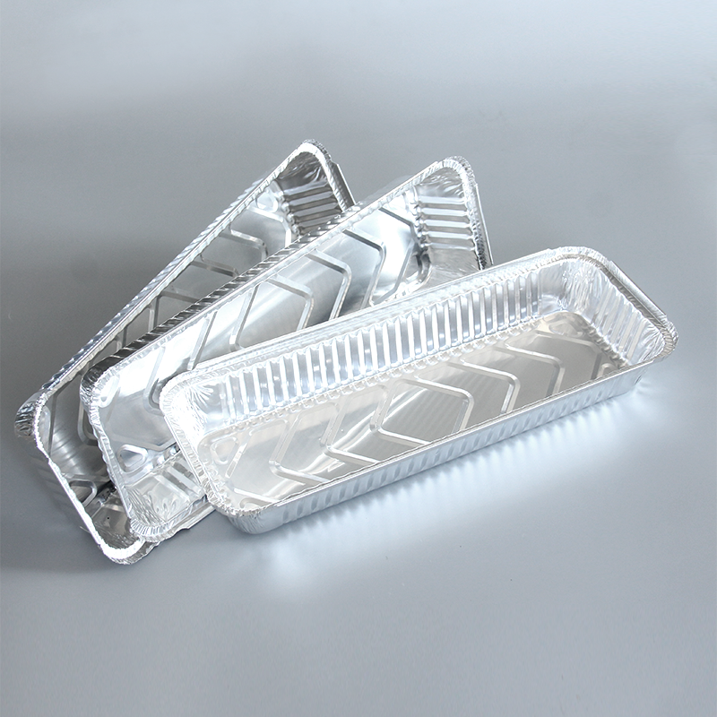 1400 ml di contenitore oblungo in alluminio in alluminio IK350