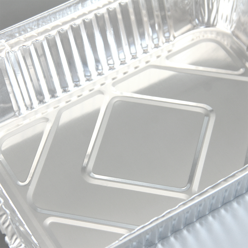 Container di lamina in alluminio oblungo 1900 ml IK260